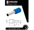 Наконечник-гильза Grisard Electric Е 2,5-08 2,5мм2 с изолированным фланцем синий (100шт) GE (E2508) GRE-014-0033 4