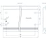Профильная шина Siemens SIMATIC S7-300, s7-300 длиной 830mm 6ES73901AJ300AA0 2