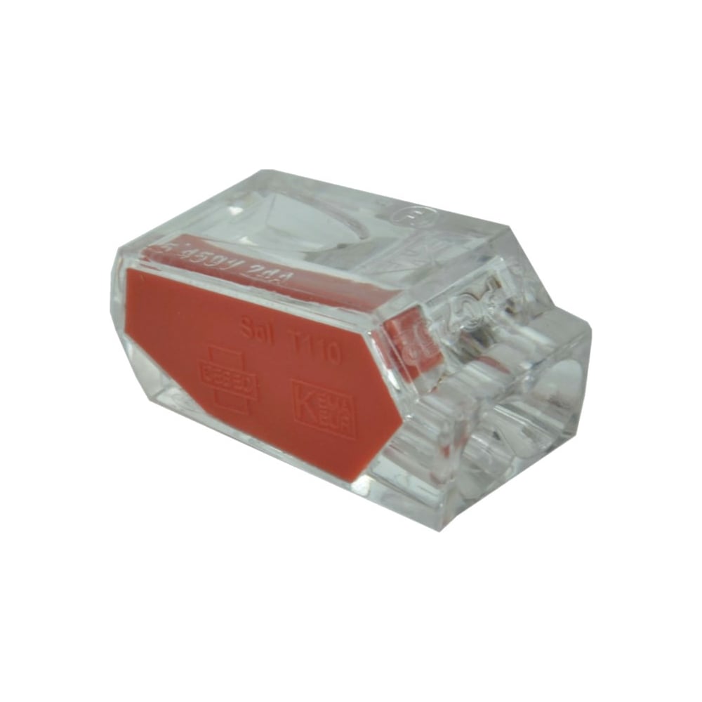 Соединительный 2-х проводной клеммник KOPOS TYP017 (XX) 1,0-2,5мм2, 24А ...