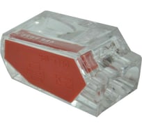 Соединительный 2-х проводной клеммник KOPOS TYP017 (XX) 1,0-2,5мм2, 24А, 450 В 100 штук TYP017_XX