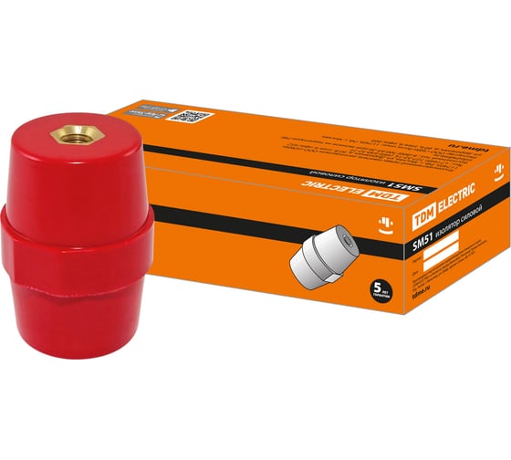 Изолятор силовой TDM SM51 H51xD35xM10 мм SQ0807-0055 1