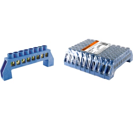 Шина TDM ELECTRIC N нулевая в изоляторе 8х12мм 8 групп SQ0801-0023