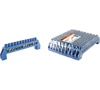 Шина TDM ELECTRIC N нулевая, в изоляторе, 6х9 мм, 12 групп SQ0801-0020