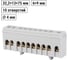 Шина TDM ELECTRIC L фаза, в сером изоляторе, на DIN-рейку, 6x9 мм, 10 групп SQ0801-0211 2