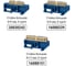 Шина TDM ELECTRIC L фаза, в сером изоляторе, на DIN-рейку, 6x9 мм, 10 групп SQ0801-0211 6