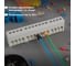 Шина TDM ELECTRIC L фаза, в сером изоляторе, на DIN-рейку, 6x9 мм, 15 групп SQ0801-0213 4