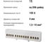 Шина TDM ELECTRIC L фаза, в сером изоляторе, на DIN-рейку, 6x9 мм, 15 групп SQ0801-0213 5
