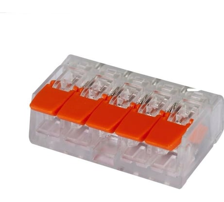 Рычажковая универсальная клемма HLT КРУ-415(0,5-4мм2) 081-29-03 4670042790892