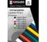 Набор термоусаживаемых трубок Grisard ElectricТТУ 8/4 (4хЧ, 2хБ, К, С, Ж, З) (10x10см/упаковка) GRE-016-0009 3