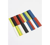 Набор термоусаживаемых трубок Grisard ElectricТТУ 8/4, 10/5, 12/6, 14/7 ЖЗ, С, К, Ч, Б (20x8см/упаковка) GRE-016-0004