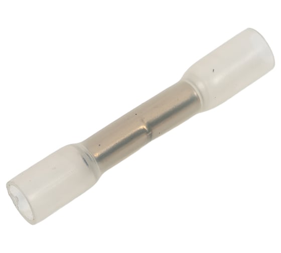 Термоусаживаемый соединитель под опрессовку BTI с клеем прозрачный 0,25-0,5 мм. (100шт/упаковка) 87 1108 00 1