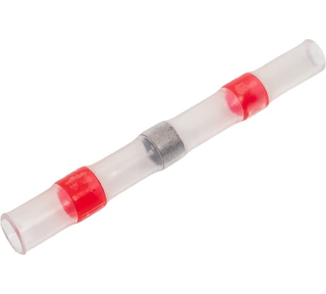 Термоусаживаемый соединитель BTI под пайку красный 0,5-1,5 мм. (100шт/уп) 87 1109 01