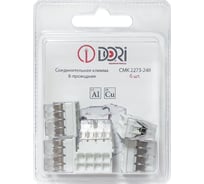 8-проводная соединительная клемма DORI СМК 2273-248 с пастой (6 шт.) 46387