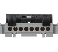 Клеммная колодка Legrand IP 2X - фаза - чёрная - 8x1,5-16 мм2 - длина 75 мм 004852