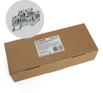 Самозажимной 4-проводной проходной зажим STEKKER 2 уровня ЗНИ - 4.0, JXB ST 4, серый LD555-1-40 39968