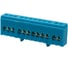 Изолированная шина N TEHNOPLAST голубой для din-рейки - 12 отверстий N/12 PN131460 1
