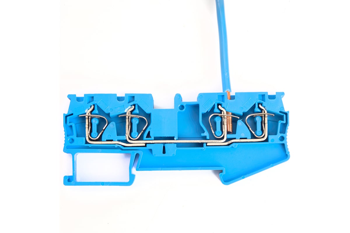 Самозажимной зажим STEKKER 4-проводной проходной ЗНИ - 4.0, JXB ST 4 ...