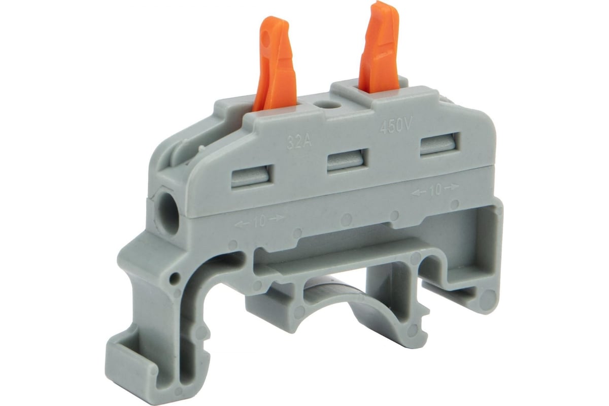 Монтажные проходные клеммы MasterProf СК, 1 проводные, 0,08-4 мм2, с ...