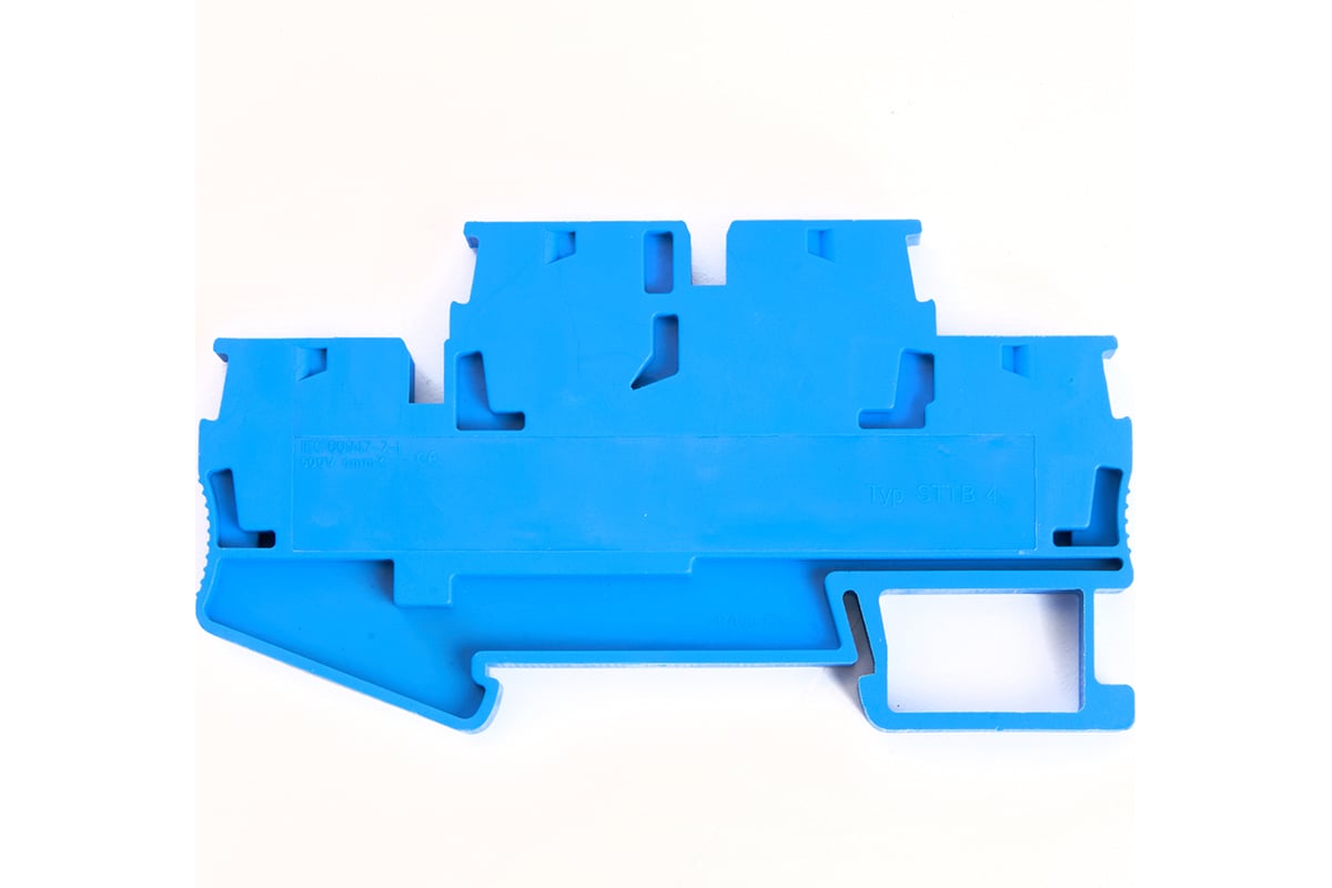 Самозажимной зажим STEKKER 4-проводной проходной 2 уровня ЗНИ - 4.0 ...