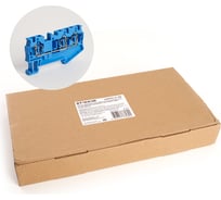 Самозажимной 3-проводной проходной зажим STEKKER ЗНИ - 4.0, JXB ST 4, синий LD553-2-40 39970