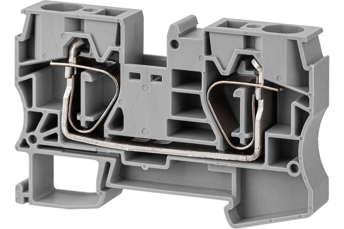 Клеммный безвинтовой зажим TDM зкб 16мм2 100а серый SQ0822-0141 ...