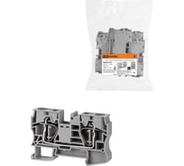 Клеммный безвинтовой зажим TDM ELECTRIC зкб 16мм2 100а серый SQ0822-0141