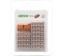 Клеммы в блистерной упаковке 12шт WAGO 221-415-12 221-415/12