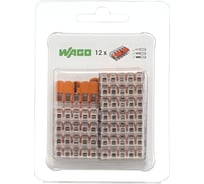 Клеммы в блистерной упаковке WAGO 12шт 221-415-12 221-415/12