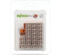 Клеммы WAGO 221-412 в блистерной упаковке 25шт .221-412-25 .221-412-25 221-412/25