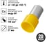 Наконечник-гильза TDM ELECTRIC е150-27 150мм2 с изолированным фланцем (20шт) SQ0512-0032 2
