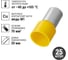 Наконечник-гильза TDM ELECTRIC е70-20 70мм2 с изолированным фланцем (25шт) SQ0512-0029 2