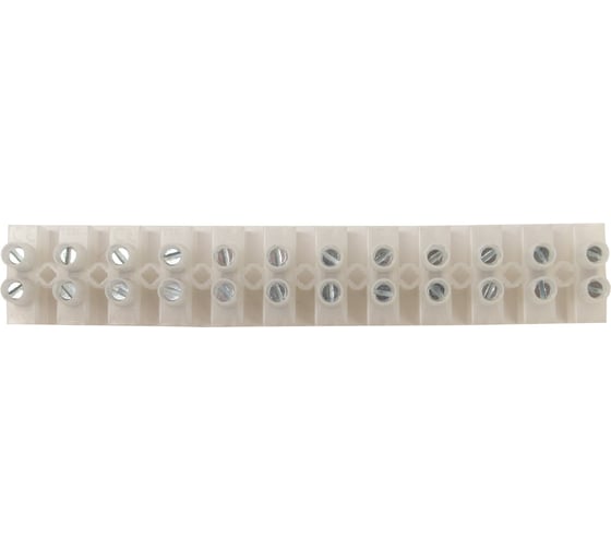 Клеммник 6.6, 12р, 110°С, 450V, 24A, 2,5кв.мм. DKC 43112NY