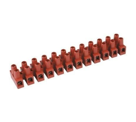 Клеммник 12р, 150°С, 450V, 32A, 4кв.мм. DKC 43312FV