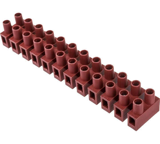 Клеммник 12р, 150°С, 450V, 32A, 4кв.мм. DKC 43312FV