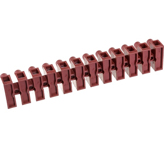 Клеммник 12р, 150°С, 450V, 32A, 4кв.мм. DKC 43312FV