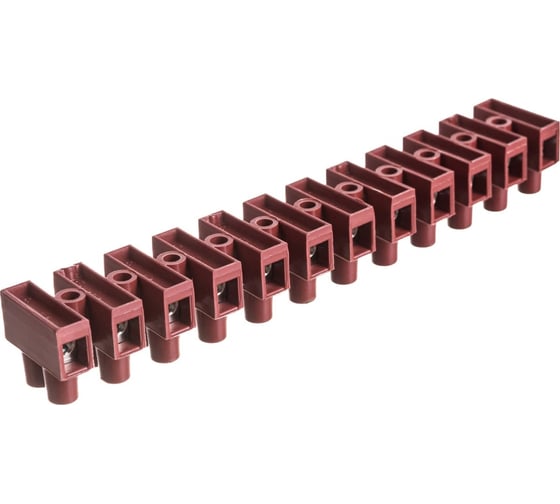 Клеммник 12р, 150°С, 450V, 24A, 2,5кв.мм DKC 43112FV