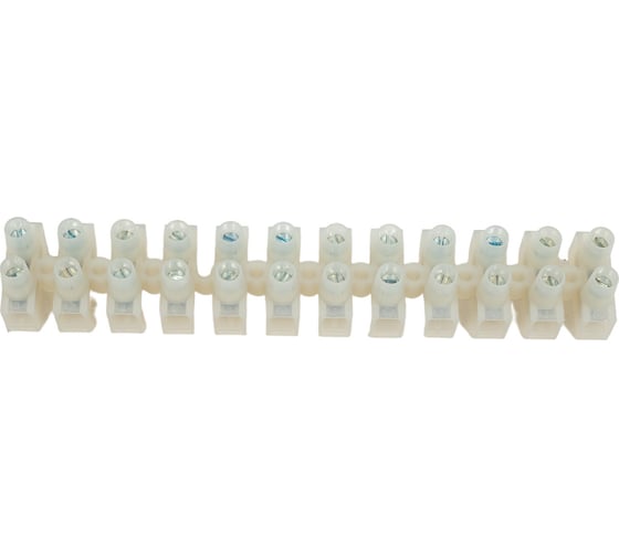 Клеммник 6.6, 12р, 110°С, 450V, 57A, 10кв.мм DKC 43412NY