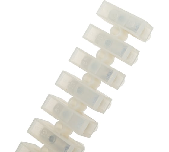 Клеммник 6.6, 12р, 110°С, 450V, 57A, 10кв.мм DKC 43412NY