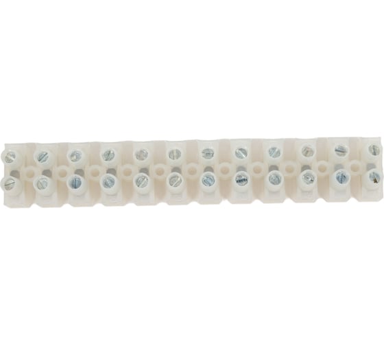 Клеммник 6.6, 12р, 110°С, 450V, 57A, 10кв.мм DKC 43412NY