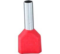 Наконечник штыревой втулочный изолированный НШвИ 2 (1.0-8 мм; 50 шт) SHTOK 26683