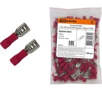 Разъем TDM ELECTRIC рпим 1,25-250 плоский (мама) (100шт) SQ0504-0003