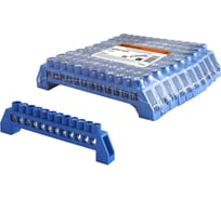 Шина нулевая "N" в изоляторе 6х9мм 12 групп TDM ELECTRIC, никелированная SQ0801-0320