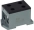 Клемма INPIN 4 подключения 25-150мм2 1000V 250/320А черная KL1501P2WBK 1