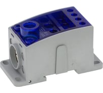 Распределительный блок INPIN 400A, 1 полюс, 12 подключений 1x185мм2, 3x25мм2, 4x16мм2, 4x10мм2 UKK400A