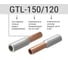 Медно-алюминиевая соединительная гильза TDM ELECTRIC GTL-150/120 SQ0529-0008 4