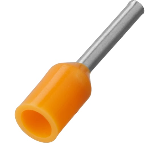 Наконечник-гильза TDM ELECTRIC Е0508 0,5мм2 с изолированным фланцем 100шт SQ0512-0012