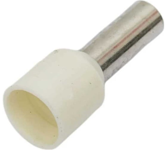 Наконечник-гильза TDM ELECTRIC Е10-12 10мм2 с изолированным фланцем 100шт SQ0512-0006