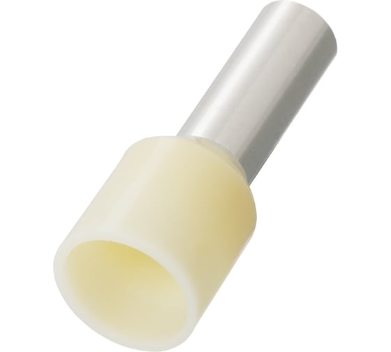 Наконечник-гильза TDM ELECTRIC Е10-12 10мм2 с изолированным фланцем 100шт SQ0512-0006