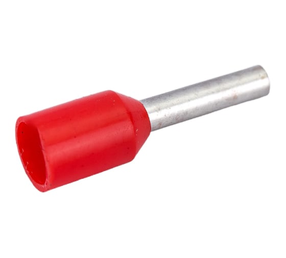Наконечник-гильза TDM ELECTRIC Е1508 1,5мм2 с изолированным фланцем 100шт SQ0512-0013