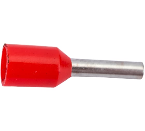 Наконечник-гильза TDM ELECTRIC Е1508 1,5мм2 с изолированным фланцем 100шт SQ0512-0013